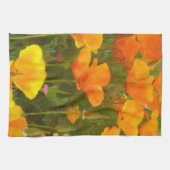 California Poppies Art Theedoek (Horizontaal)