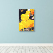 California Poppies Digital Art Canvas Afdrukken (Insitu (Houten vloer))