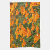 California Poppies Field Kitchen Towels Theedoek (Verticaal)