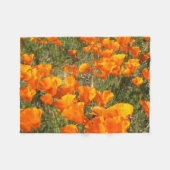 California Poppies Fleece Blanket (Voorkant (Horizontaal))