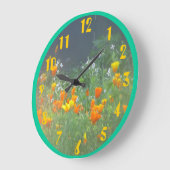 California Poppies Grote Klok (Hoek)