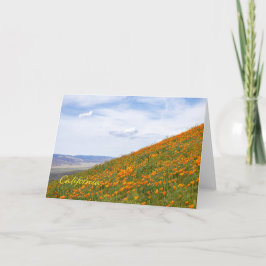 California Poppies Kaart
