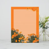 California Poppies Lined (Staand voorkant)