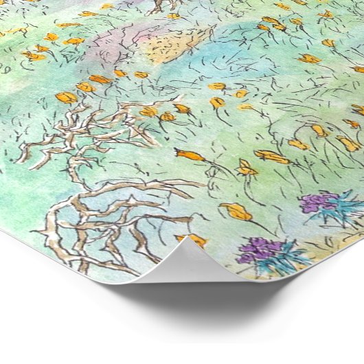 California Poppies Poster (Hoek)