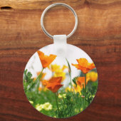California Poppies Sleutelhanger (Voorkant)