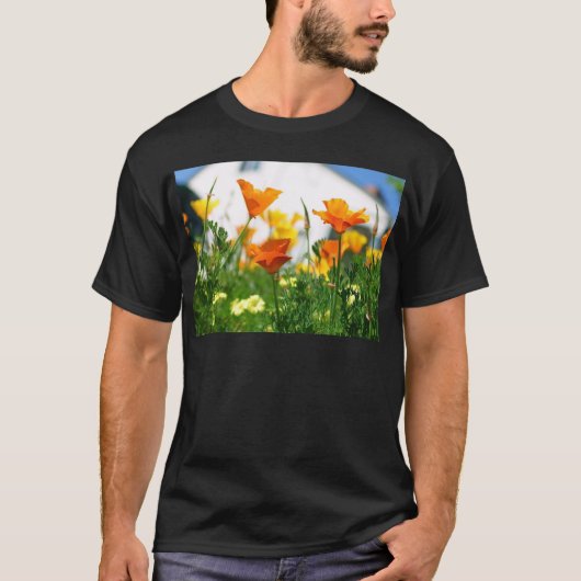 California Poppies T-shirt (Voorkant)