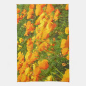 California Poppies Theedoek (Verticaal)