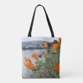 California Poppies Tote Bag (Achterkant)