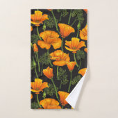 California poppy bad handdoek (Handdoek)