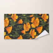 California poppy bad handdoek (Handdoek)