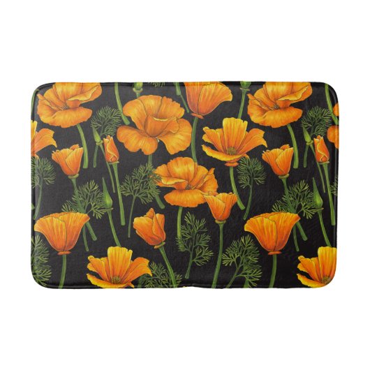 California poppy badmat (Voorkant)