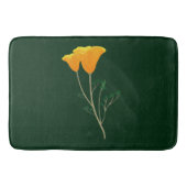 California Poppy Bathmat Badmat (Voorkant)