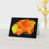 California Poppy Blank Kaart (Gele Bloem)