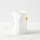 California Poppy Bone China Mok (Achterkant)