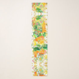 California Poppy Chiffon Sjaal