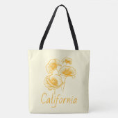 California Poppy Crossbody, Canvas tas (Voorkant)