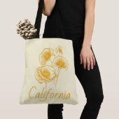 California Poppy Crossbody, Canvas tas (Dichtbij)