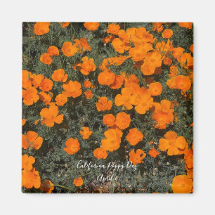 California Poppy Day Magneet