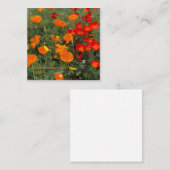 California Poppy Day Notitiekaartje (Voorkant / Achterkant)