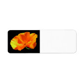 California Poppy Etiket (Voorkant)