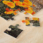 California Poppy Fields - Flowers - 8x10 - 110 pcs Legpuzzel (Zijkant)