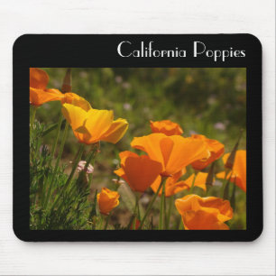 California Poppy Flower Mousepad Muismat