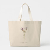 California Poppy Grote Tote Bag (Achterkant)