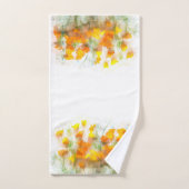 California Poppy Impressionistic Art Bad Handdoek (Handdoek)