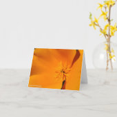 California Poppy Kaart (Gele Bloem)
