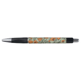 California Poppy Oranje bloempatroon Pen