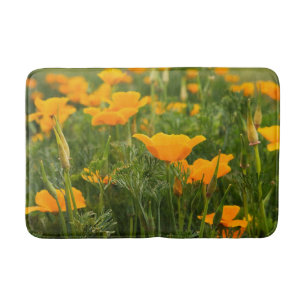 California Poppy Patch Foto Badmat