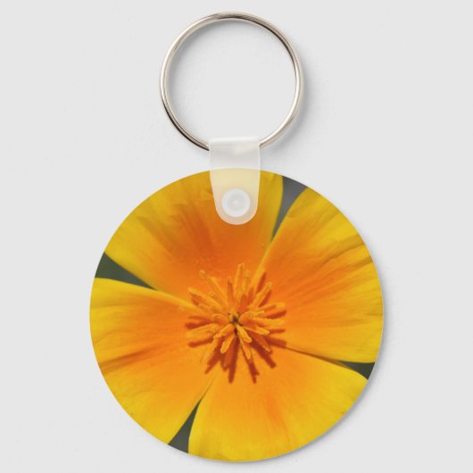 California Poppy Sleutelhanger (Voorkant)