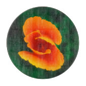 California Poppy Snijplank (Voorkant)