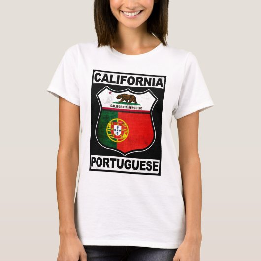 California, Portugees T-shirt (Voorkant)