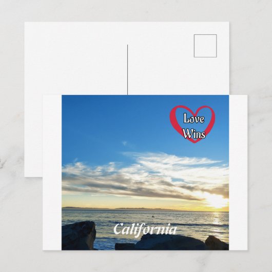 California Post Kaart Valentijnsdag (Voorkant / Achterkant)