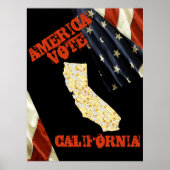 CALIFORNIA POSTER (Voorkant)