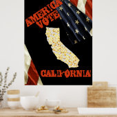 CALIFORNIA POSTER (Keuken)