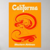 CALIFORNIA POSTER (Voorkant)