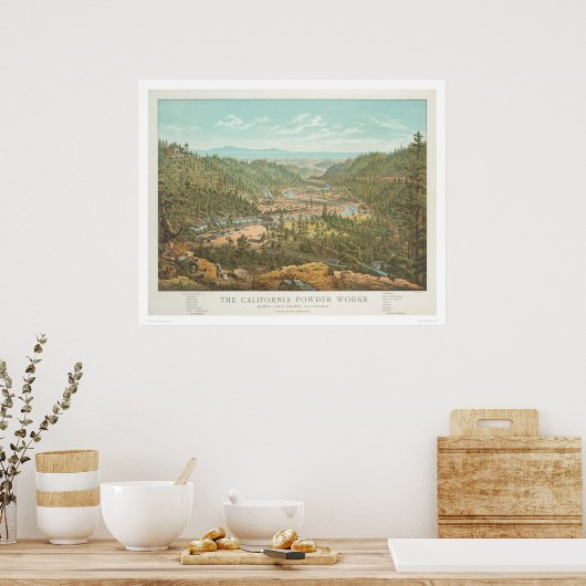 California Powder Works (1306) Poster (Keuken)