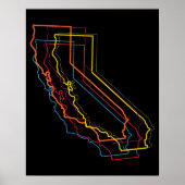 california pride blur poster (Voorkant)