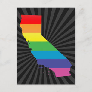 california pride . briefkaart