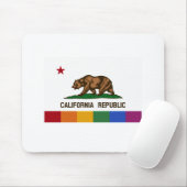 CALIFORNIA PRIDE FLAG -.png Muismat (Met muis)