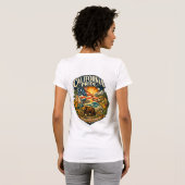 California Pride Golden State Forever T-shirt (Achterkant volledig)