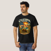 California Pride Golden State Forever T-shirt (Voorkant volledig)