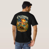 California Pride Golden State Forever T-shirt (Achterkant volledig)