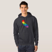 california pride . hoodie (Voorkant volledig)