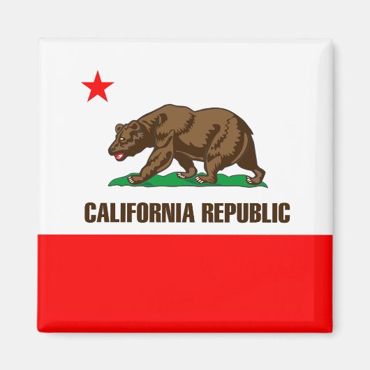 California Pride Magneet (Voorkant)