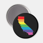california pride . magneet (Voorkant / Achterkant)