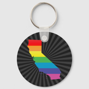 california pride . sleutelhanger