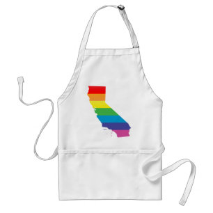 california pride . standaard schort